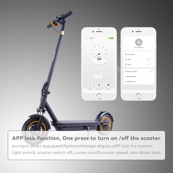 ⁦Adult Electric Scooter 500W 15ah Lithium Battery 10 inch Tires front damping Folding G30 Adult Mobility E-Scooter(3-day delivery)⁩ - الصورة ⁦3⁩