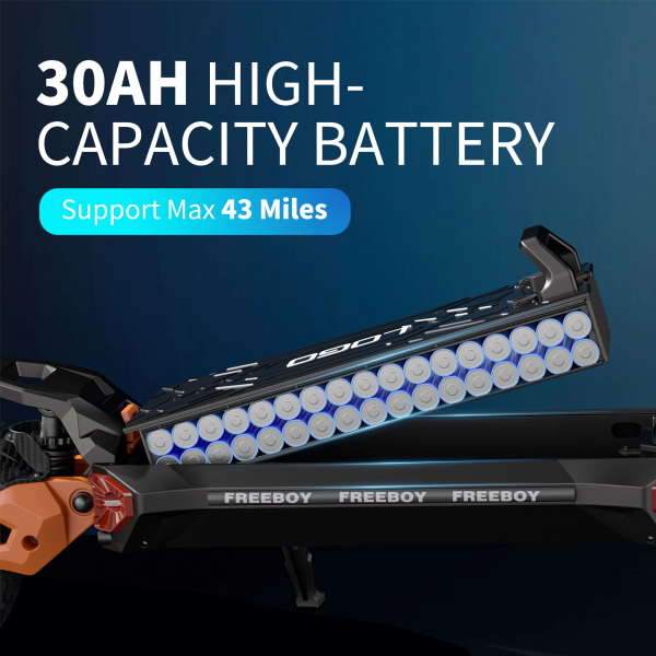 Adult Fast Electric Scooter 3600W Dual Motor - H9 - Εικόνα 4