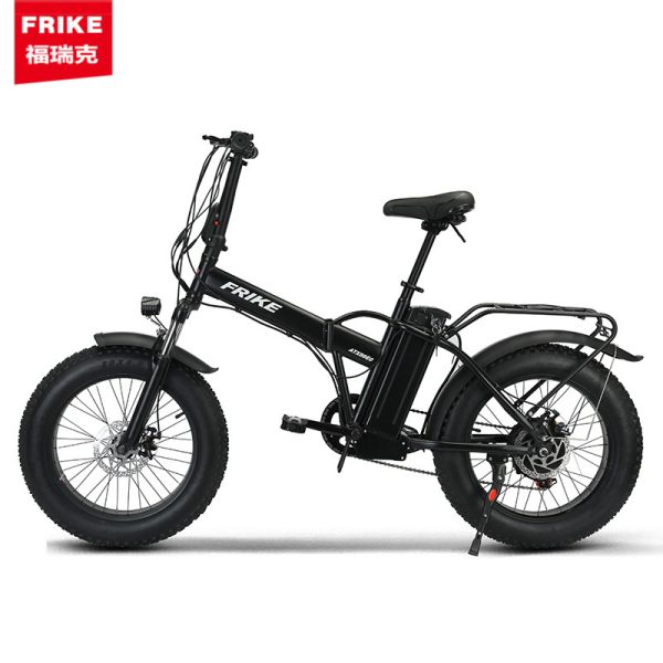 Factory Hot Sale Adult E-bike 20inch 500W Folding All Terrain Snow Beach City Road Mountain Fat Tire Dirt Electric Bike for China - Imagen 3