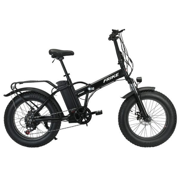 Factory Hot Sale Adult E-bike 20inch 500W Folding All Terrain Snow Beach City Road Mountain Fat Tire Dirt Electric Bike for China - Imagen 4
