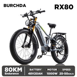Взрослый электрический велосипед RX 80: ваш лучший спутник на бездорожье