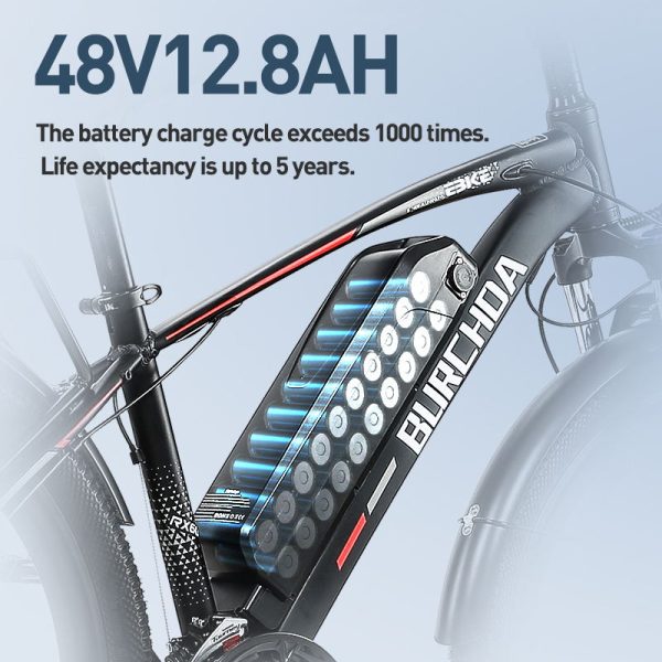 High-End Electric Bicycle BURCHDA RX60 26-Inch E-Bike - 图片 2