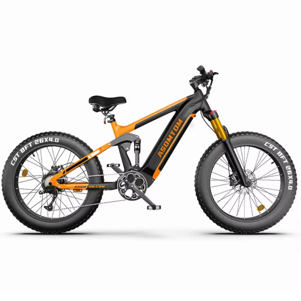 Best Electric Bike SR6-26*4.0 with Quad-Link Suspension System: Power, Style, and Durability Combined(3-Day Delivery in the USA) — изображение 6