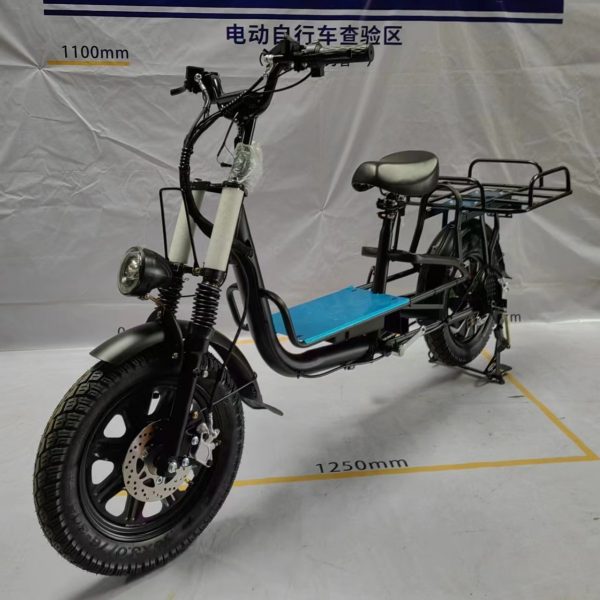 ⁦Electric Cargo Bike - 14inch tyres, max load 250kg⁩ - الصورة ⁦6⁩