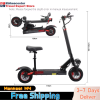 Electric scooter with seat